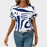 Sv daily T-shirt s apstraktnim dizajnom