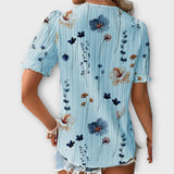 Lila - Bluza s V izrezom