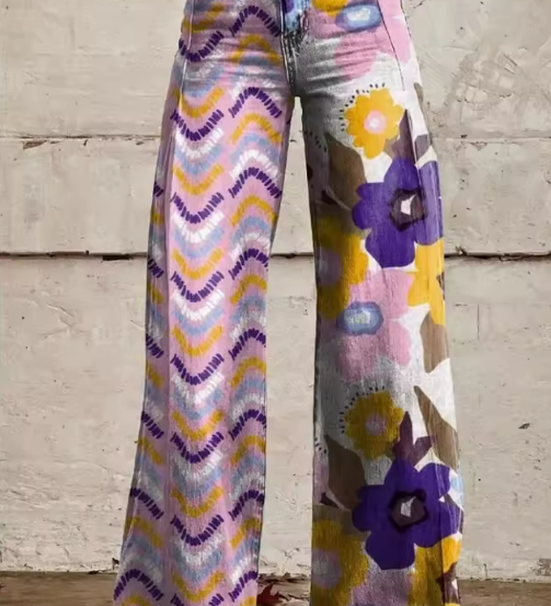 Isadora - Boho Cvjetne Hlače