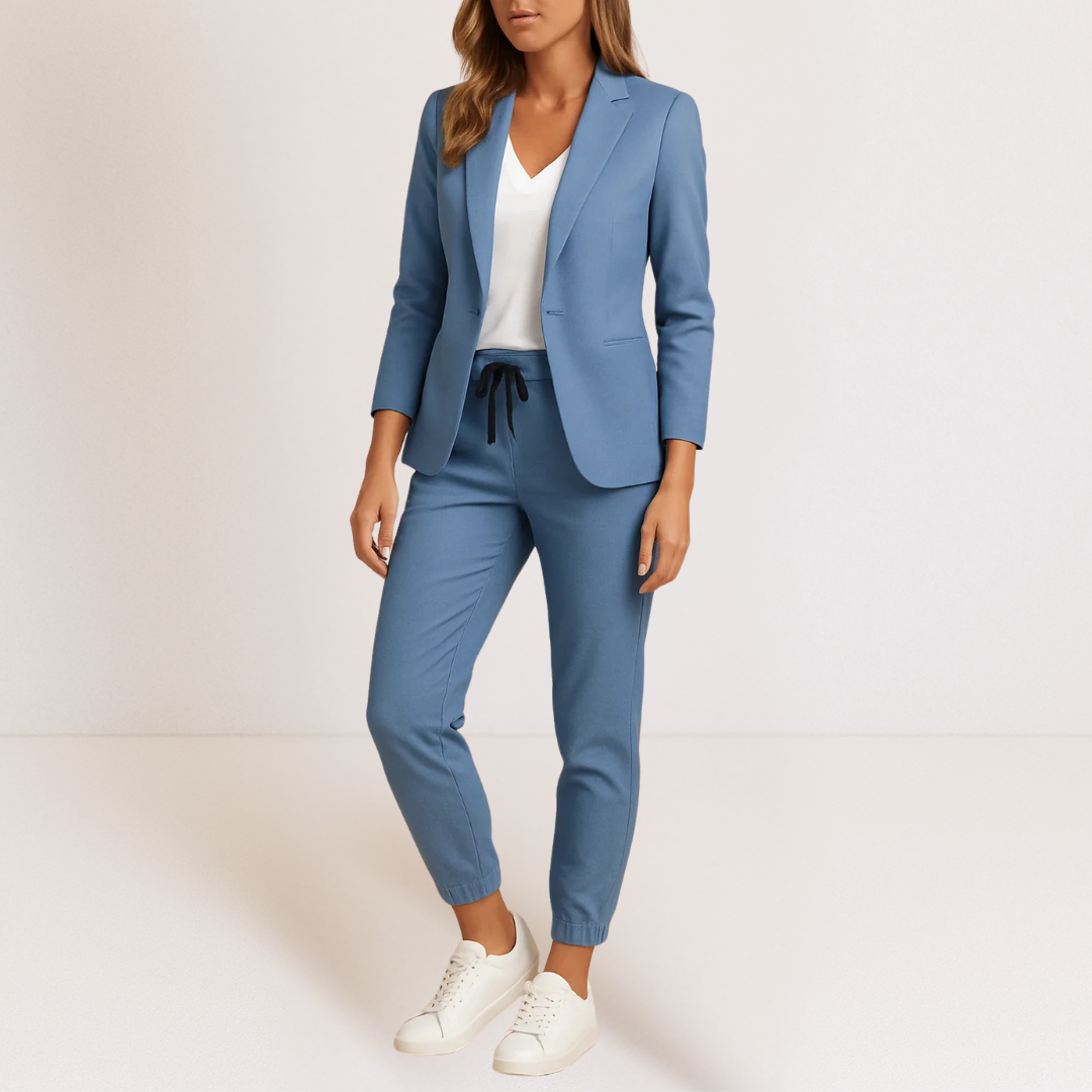 Lorena | Elegantni casual komplet sa sakoom i hlačama