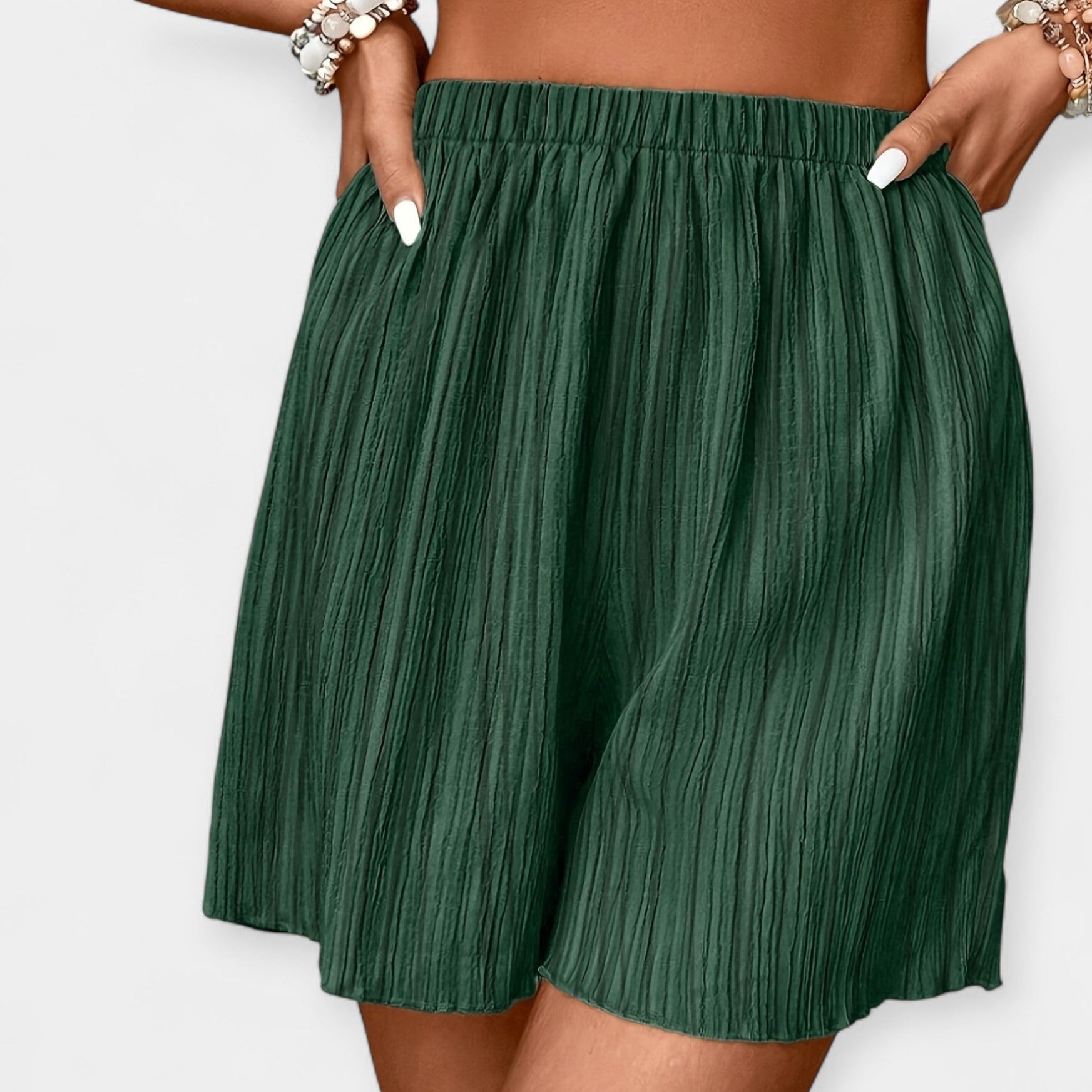 Stylish Šorts s Plisama