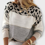 Cheyenne - Udoban pulover s leopard uzorkom