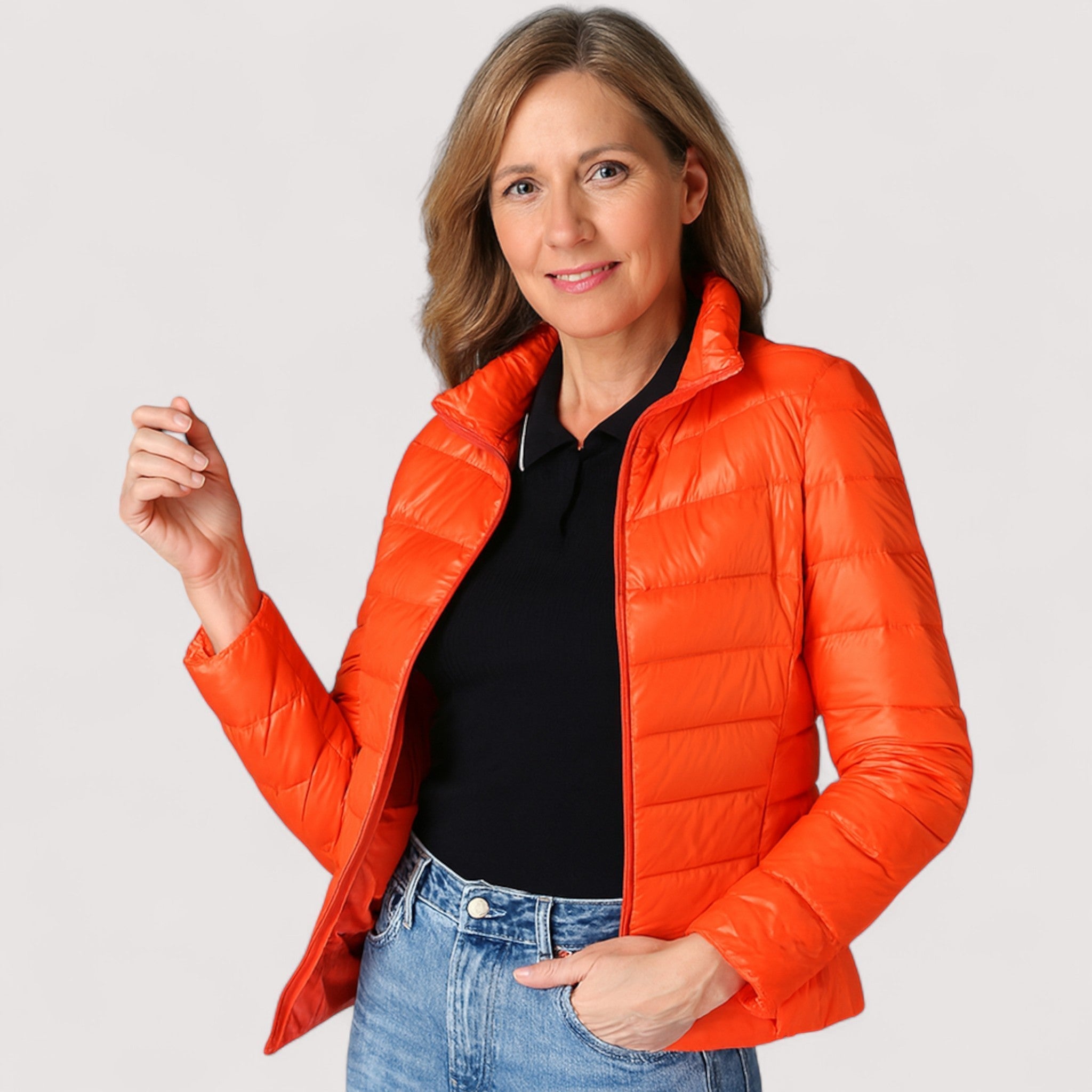 Ami™ | Ultra lagana pernata jakna