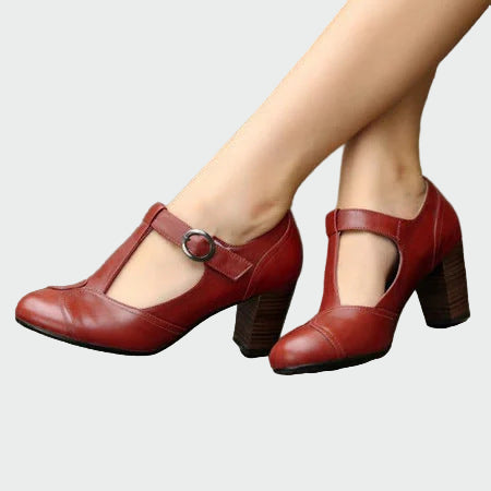 Rakele | T-strap niske štikle