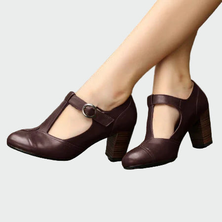 Rakele | T-strap niske štikle