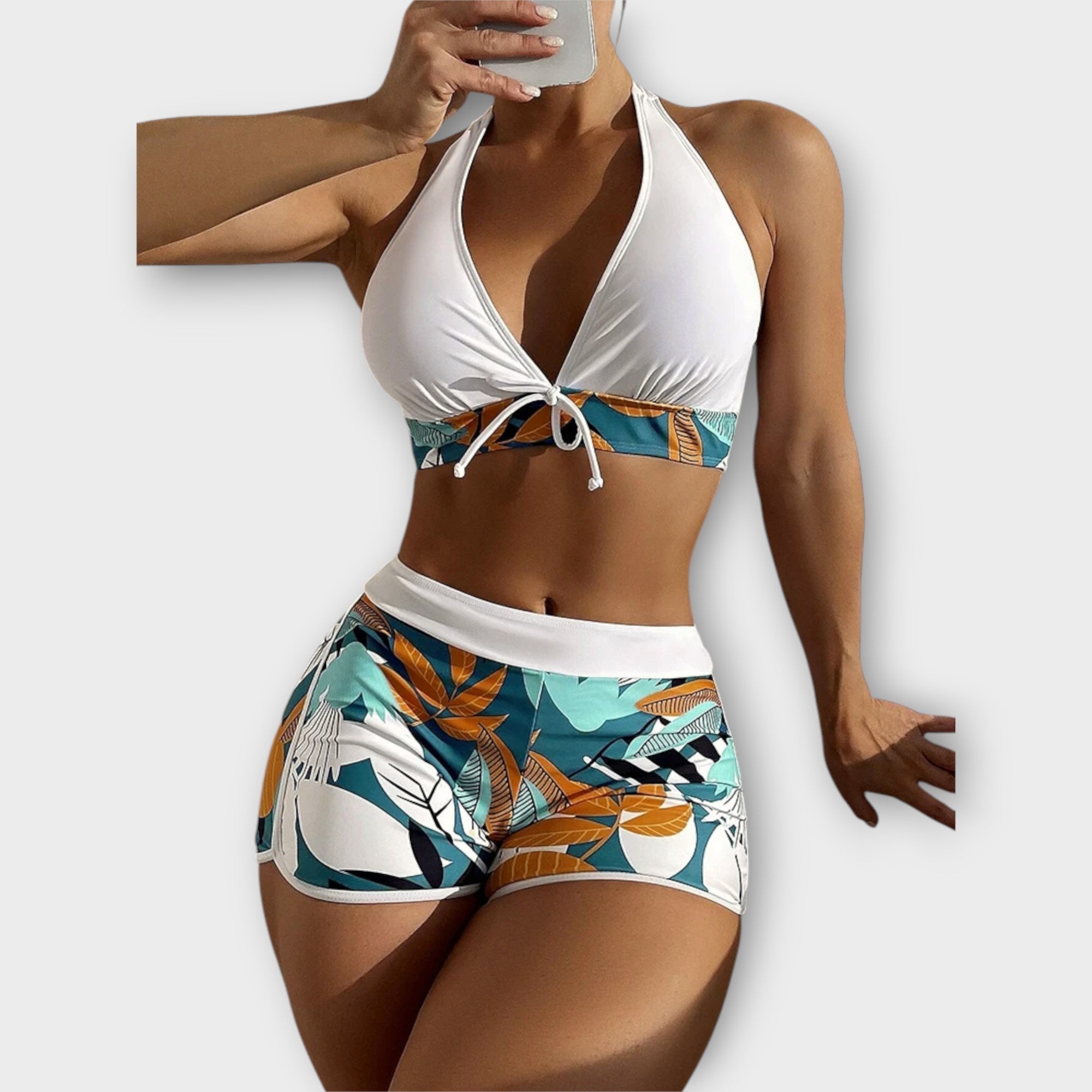 Margareta - Set Bikinija s Visokim Strukom
