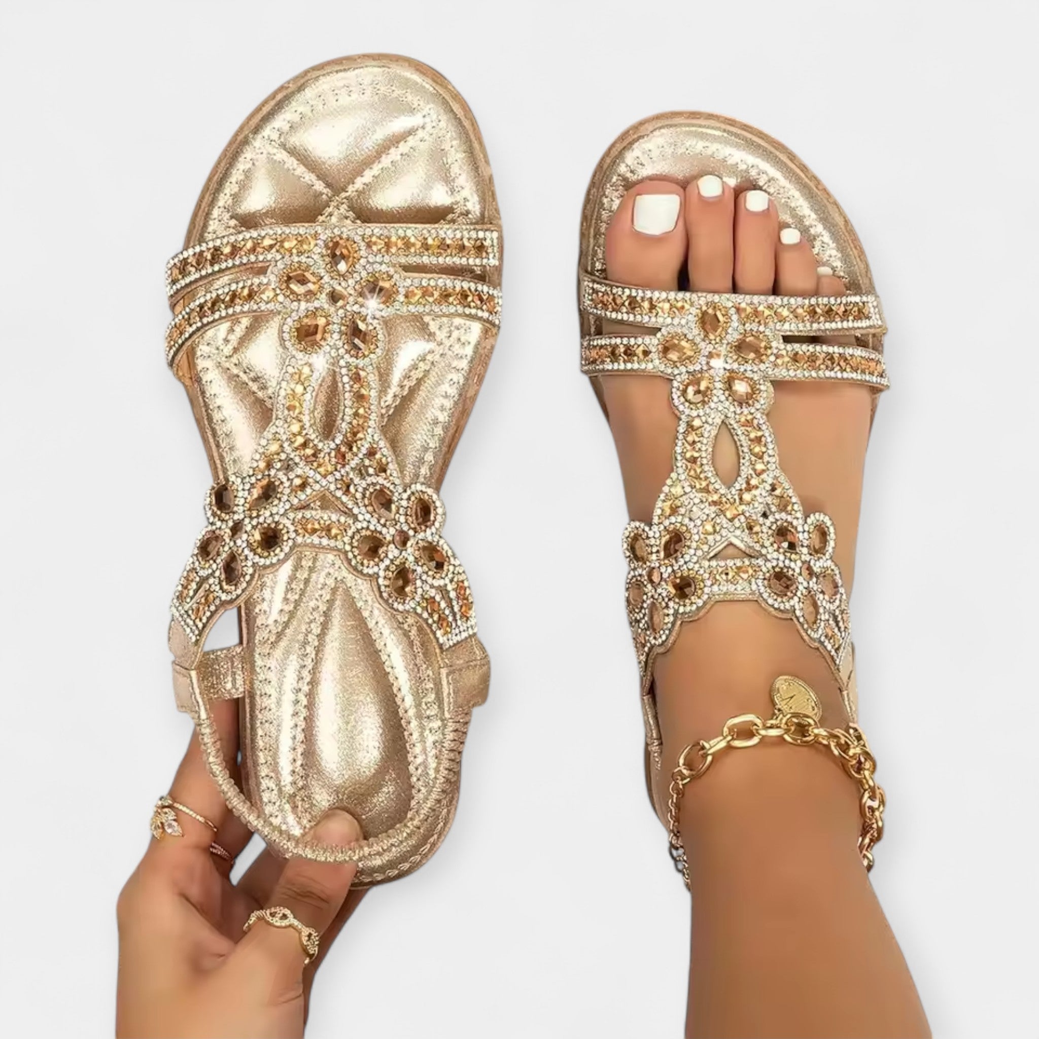 Boho ortopedske sandale