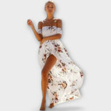 Boho midi haljina