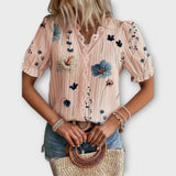 Lila - Bluza s V izrezom