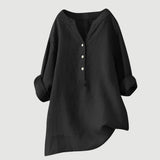 Lea Zagreb® |Lagana i udobna bluza s kopčanjem na gumbe