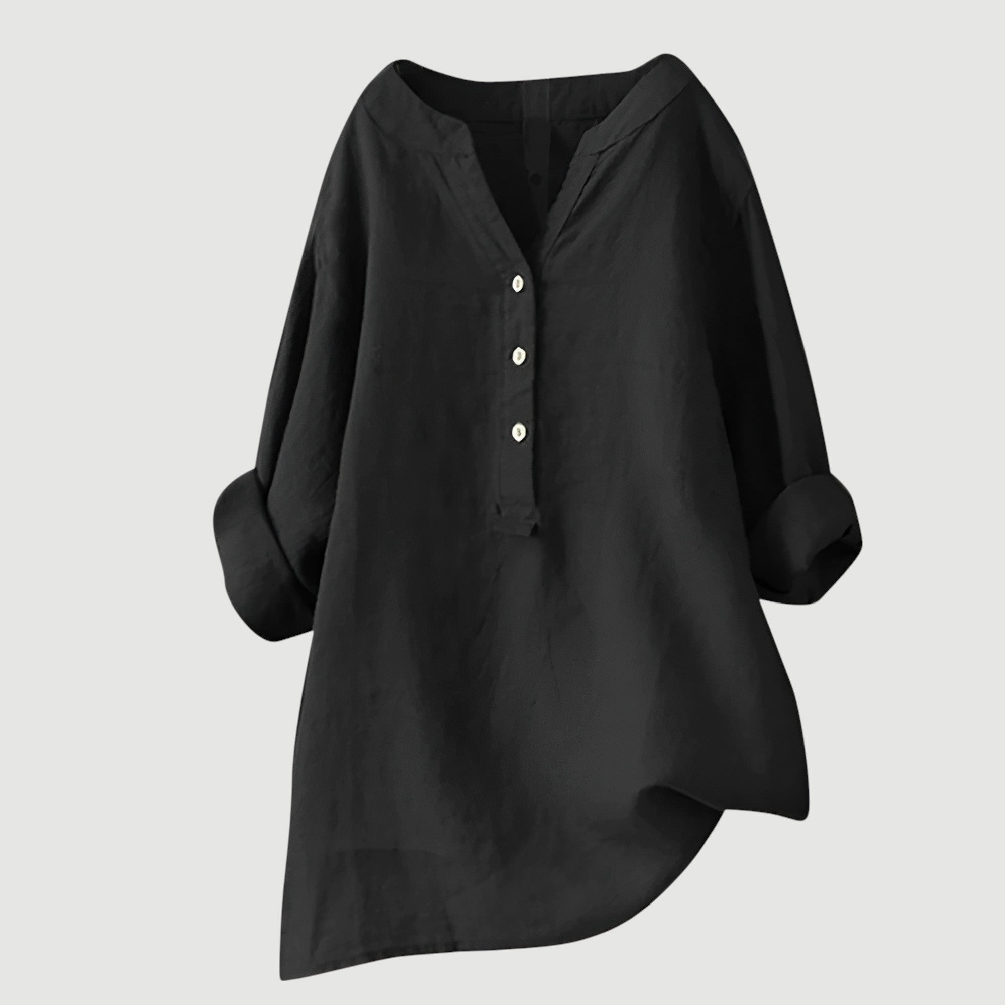 Lea Zagreb® |Lagana i udobna bluza s kopčanjem na gumbe