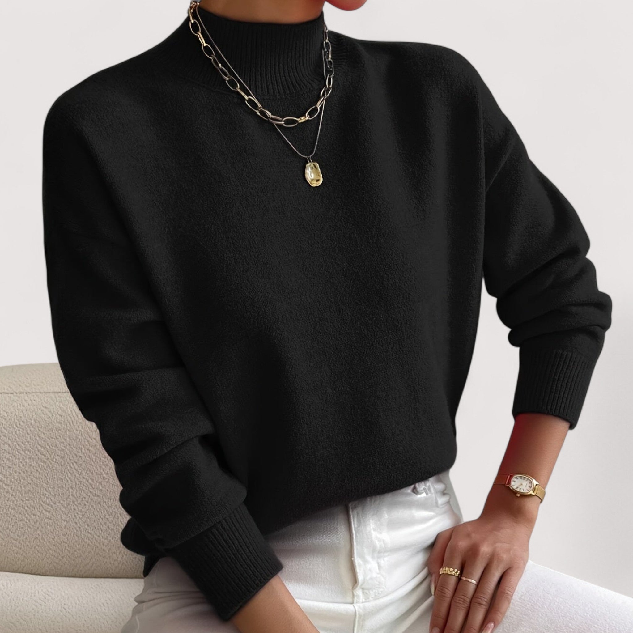 Nadia™ | Elegantni i udobni rolka džemper